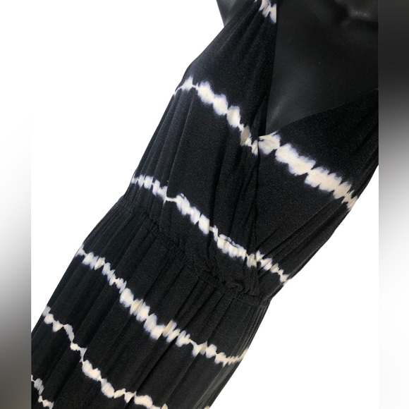 Calvin Klein Long Blue n White Maxi Summer Dress - Picture 2 of 5